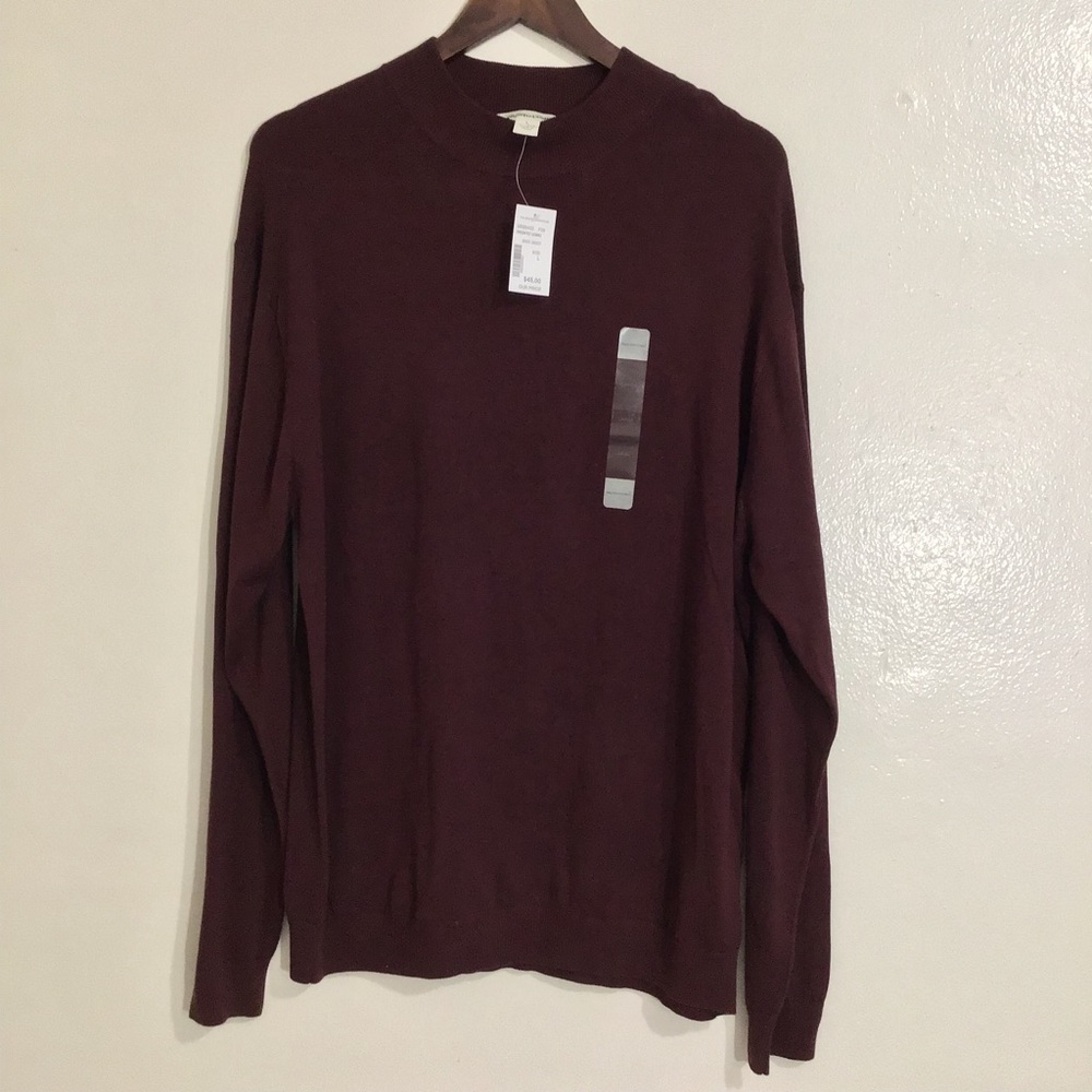 Men’s Warehouse Maroon Sweater/Turtleneck